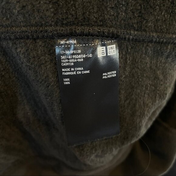 Uniqlo Fleece Long Sleeve Full-Zip Jacket - Picture 6 of 6